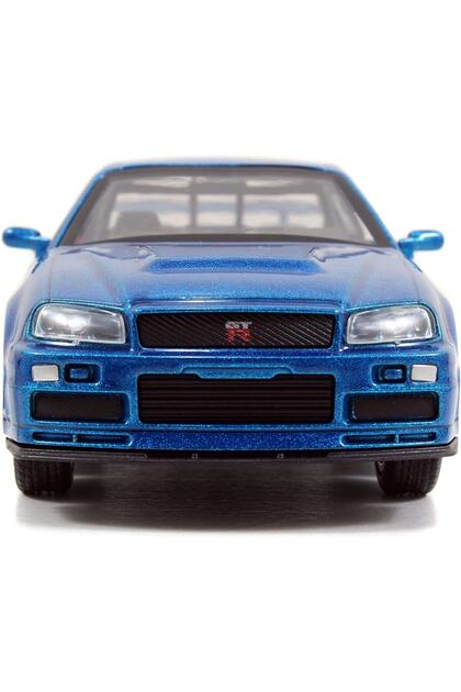 Jada Toys Fast & Furious Brian's Nissan Skyline Gt-r R34 Silver