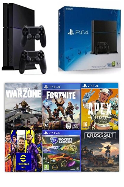ProGameX SONY Playstation 4 Pro 1 Tb + 2 KOL - 20 Dijital Oyun
