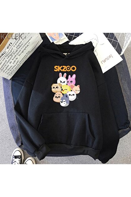 GALASHOP Kpop Skzoo Başıboş Baskılı Hoodies - Fiyatı, Yorumları