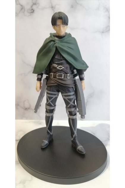 Anime Attack On Titan Levi Ackerman Pvc Figür