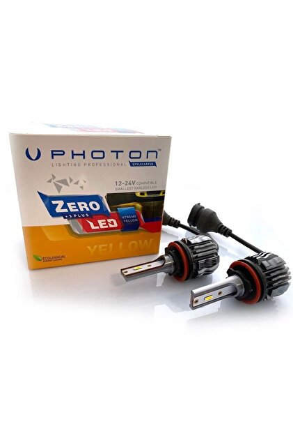 Photon Zero H11 Civciv Sarı +3 Plus Fansız Led 12v-24v - Fiyatı
