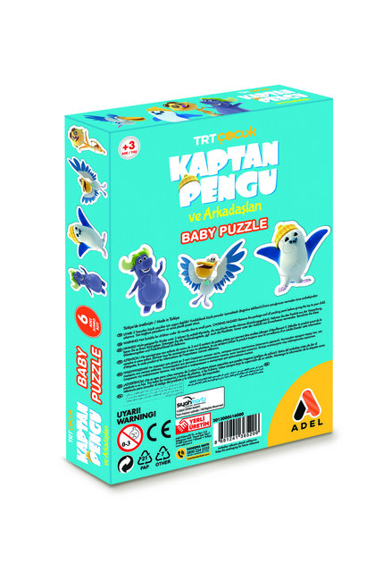 Adel Trt Çocuk Kaptan Pengu Baby Puzzle - Fiyatı, Yorumları
