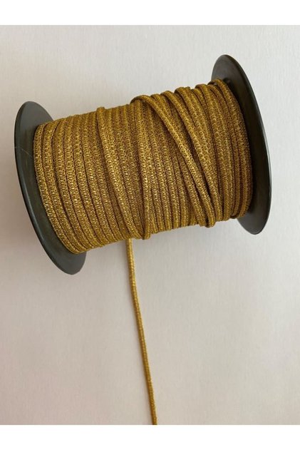 Decorative Glitter Strip. 3 mm x 5 m Yellow