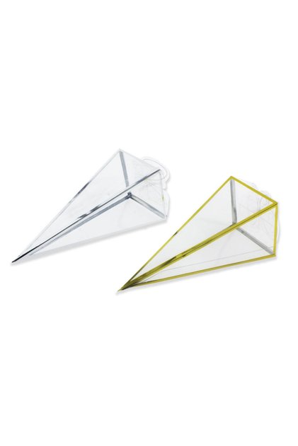 25 Pieces 5x13cm Acetate Cone