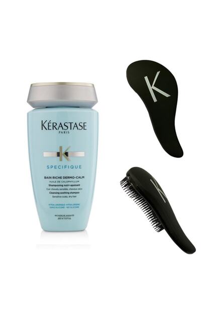 Bain Riche Dermo Calm Cream Shampoo 250 ml + Black Comb