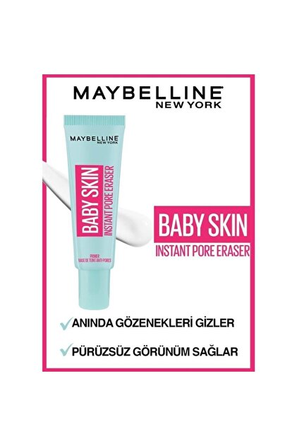 Maybelline New York Baby Skin Gözenek Gizleyici Makyaj Bazı