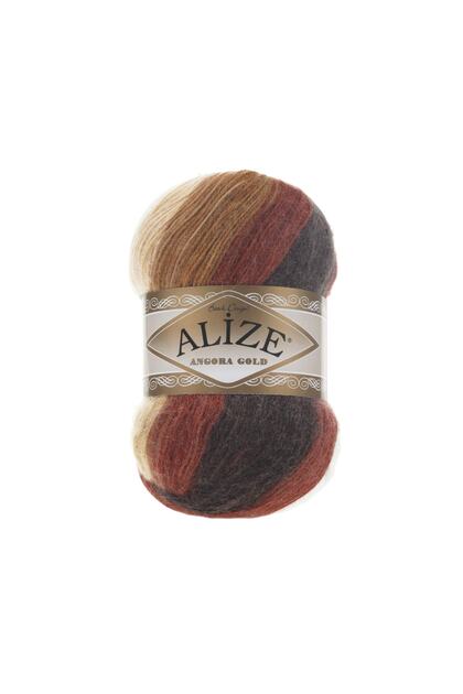 5 Adet Angora Gold Batik 2626 %20 Yün - %80 Akrilik / 100 gr - 550 M Renk:2626