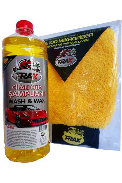 TRAX Cilalı 1 L Oto Şampuanı Portakallı Süper Kalite Etkili
