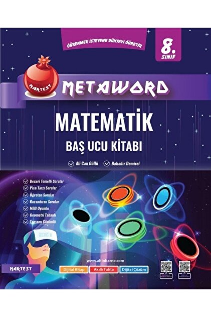 NM　必修問題対策 メルリックス　三井先生1〜8冊セット Nartest Yayınevi 8. Sınıf Metaword Matematik - Fiyatı, Yorumları