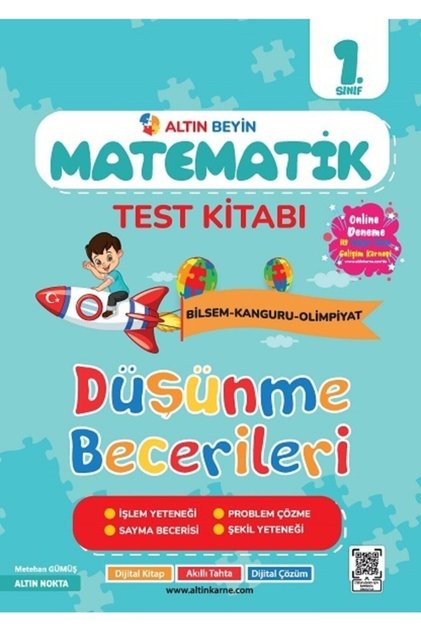 1. Sınıf Altın Beyin Matematik Test Kitabı