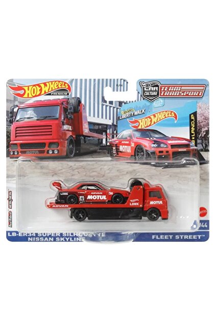 HOT WHEELS Team Transport Premium Lb-er34super Silhouette Nissan