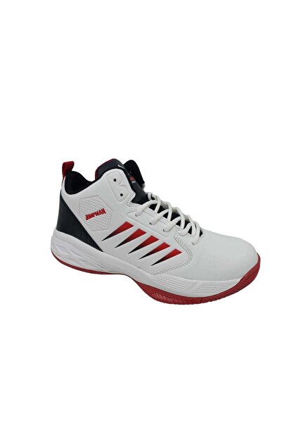 Jump 27800 Beyaz - Kırmızı - Siyah Üniseks Basketbol Spor
