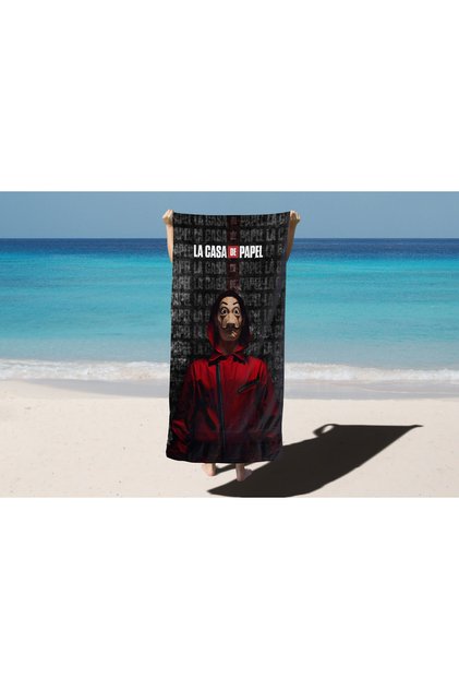 La Casa De Papel Beach Bath Towel