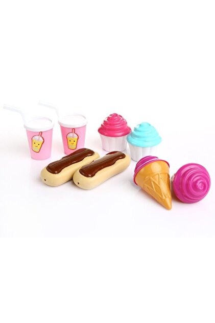 いないいないベア2サイズセット 　　ピンク　　22㎝・30㎝ OyuncakZade 80 Parça Oyuncak Meyve + Sebze + Tatlı + Hamburger Set