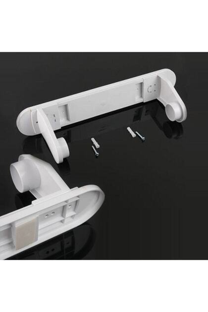 Yakamoz Paper Towel Holder Adjustable Suction Cup Wall Mounted Screw