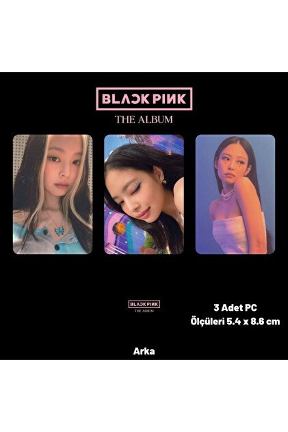 Kpop Dünyasi Blackpınk Jennie '' The Album '' Pc Set - Fiyatı