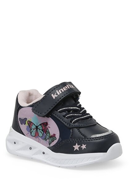 Clıo 2pr Navy Blue Girl's Walking Shoes