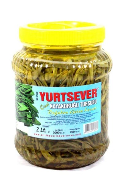 Kayakoruğu Turşusu 2 kg Silifke Mersin
