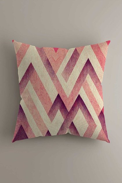 Modern Decorative Design Double Sided Digital Printed Decorative Throw Pillow Cover