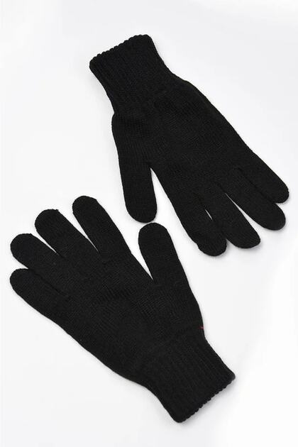 Black Classic Men's Gloves