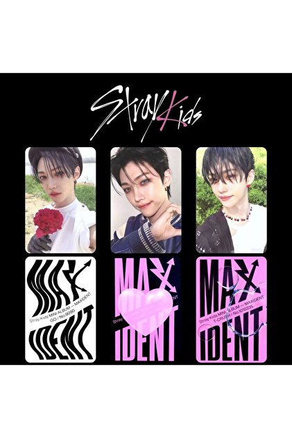 StrayKids 1週目 MAXIDENT 公開放送 トレカ 6枚セット StrayKids 1週目