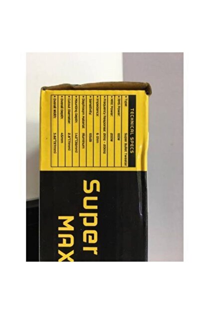 Soundmax SX-TA93 Oto Tweeter Max Power 10 cm 200 Watt Fiyatı