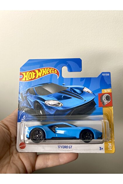 HOT WHEELS Hotwheels 17 Ford Gt Mavi Oyuncak Araba Mini Araba
