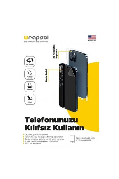 Wrapsol Palm Pvg100e 360 ° Full Body Ekran Koruyucu Kaplama Ön