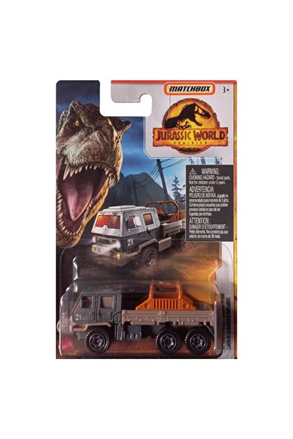 レゾンジャブロー RJB-69XH 未使用品 Matchbox 1:64 Jurassic World Tekli Araçlar Off Road Rescue Rıg