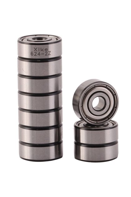 5 Adet 624zz Mikro Rulman, Metal Mühürlü Çok Amaçlı Bilya, 3d Yazıcı Rulmanı - 4x13x5 Ölçülerinde