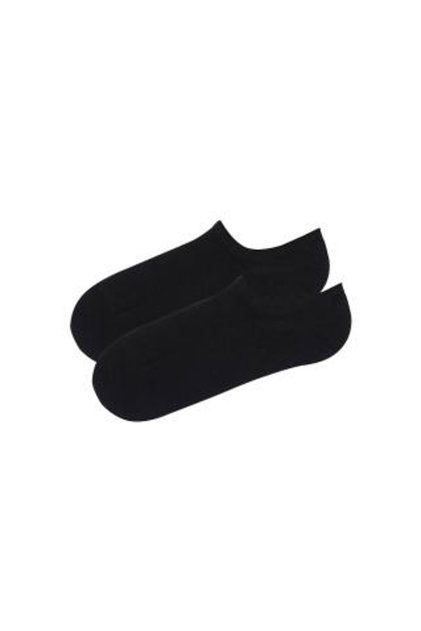 Black Super Fit 3-Piece Ballerina Socks