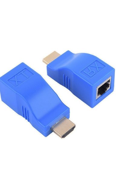 4971 Hdmi Rj45 Cat5 6 Extender Uzatıcı Uzatma Aparatı Adaptör