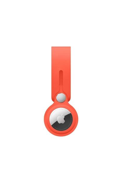 Apple Airtag Uyumlu Deri Loop Elektrik Turuncusu Mk0x3zm/a