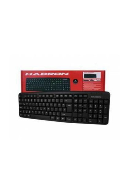 Siyah Hd815 Usb Kablolu Standart Türkçe F Klavye