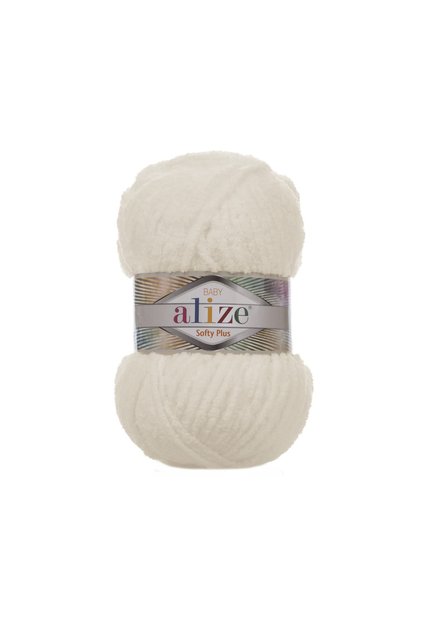 Soft Plus El Örgü Ipi (5 Li Paket) - 62-açık Krem