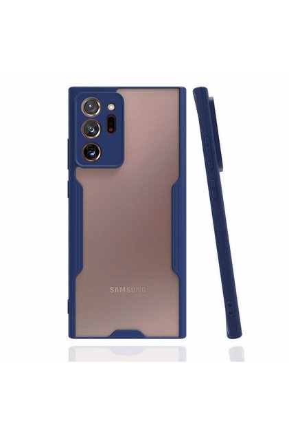 Galaxy Note 20 Ultra Kılıf Parfe Kenarları Pastel Renk Kılıf