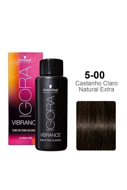Igora Vibrance 5-00 Natural Light Brown Tonner Ammonia Free Hair Color