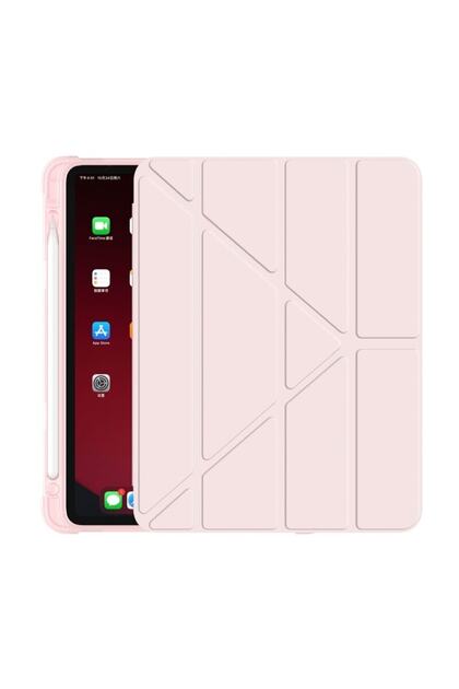 Apple Ipad Pro 11 4. Nesil 2021 Kılıf Kalem Bölmeli Trifolding Case A2435 A2759 A2761 A2762