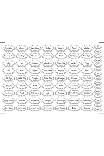 Spices And Pulses Label-transparent