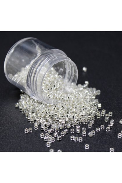 Original Miyuki Delica Bead Cut 11 00 (2 GRAM) - glossy, Janjanli White
