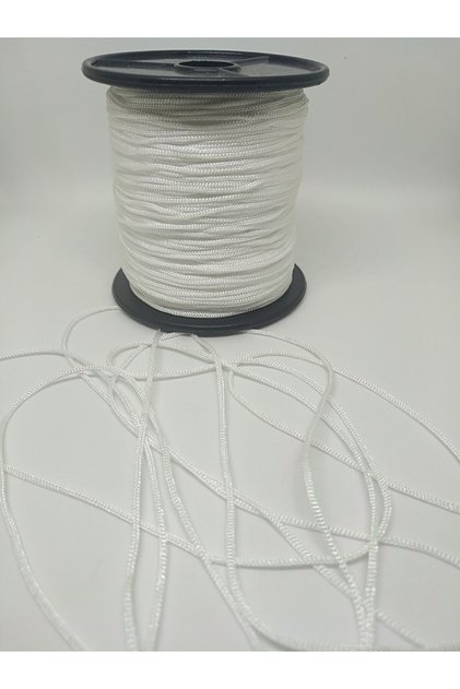 1 Mm Parachute Bracelet String White Color