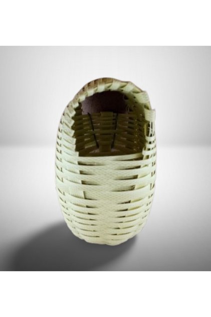 Wicker Indian Bulb and Finch Slot with Felt Gift