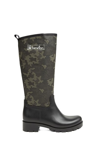 ® | Bn-50007 - 34124 Yeşil Kamuflaj - Kadın Çizme