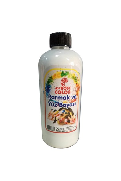 Parmak Ve Yüz Hobi Boyası 500ml Redrose 10 Renk Seçenekli
