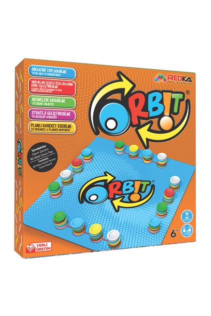Orbit Akıl Zeka Ve Strateji Oyunu, 4 Kişilik Parti Ve Eğlence Kutu Oyunu