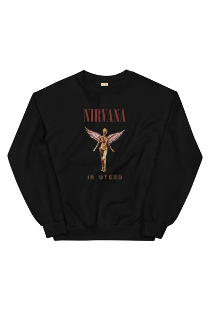 Nirvana Sweatshirt Siyah