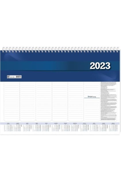 Sharp 28*40 Weekly Spiral Table Set
