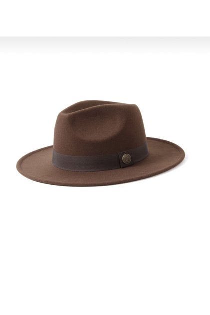 Kovboy Model Keçe Fötr Şapka Unisex