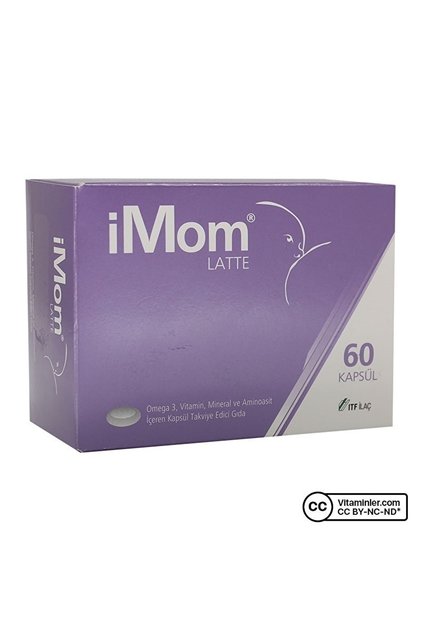 Imom Latte 60 Kapsül - Aromasız