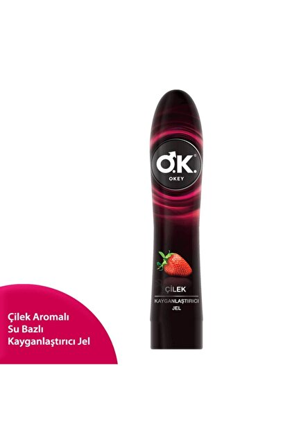 OKEY ÇİLEK KAYGANLAŞTIRICI JEL 100ML